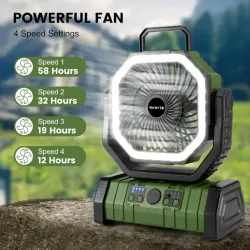 Ventilador recargable 