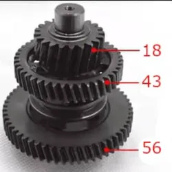 Doble Fuerza 56x43x18 
