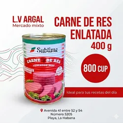 Carne Enlatada de Res