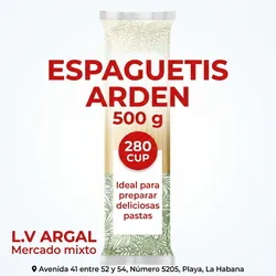 Espaguetis Arden