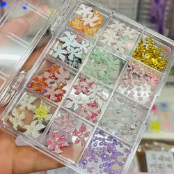 Caja de relieves mixtos con perlas