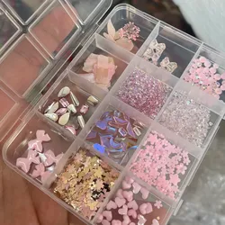 Cajita de decoración rosada 