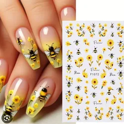 Calcomanía abejas