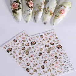 Calcomanía de rosas 