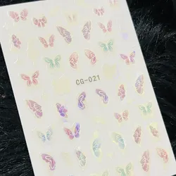 Calcomanía mariposas 