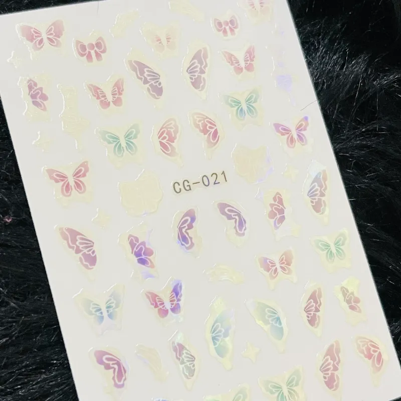 Calcomanía mariposas 