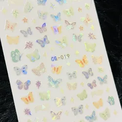 Calcomanía mariposas 