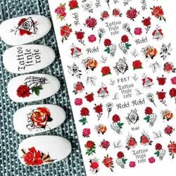 Calcomanías rosas