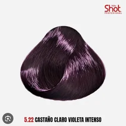 Castaño claro violeta intenso