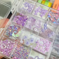 Decoración malva variada 