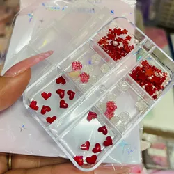 Decoración mixta roja