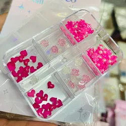 Decoración mixta rosa fucsia