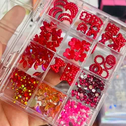 Decoración roja variada 