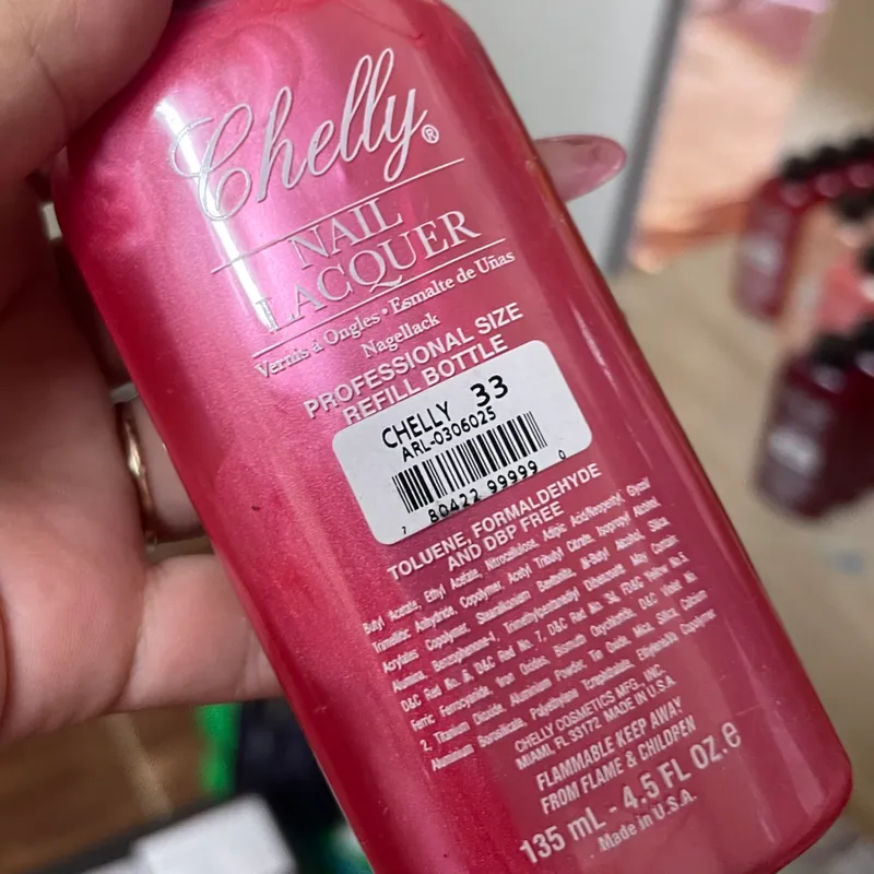 Esmalte natural Chelly 33