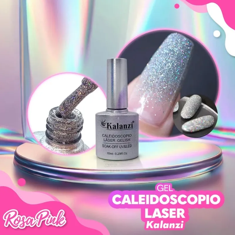 Gel caleidoscopio láser