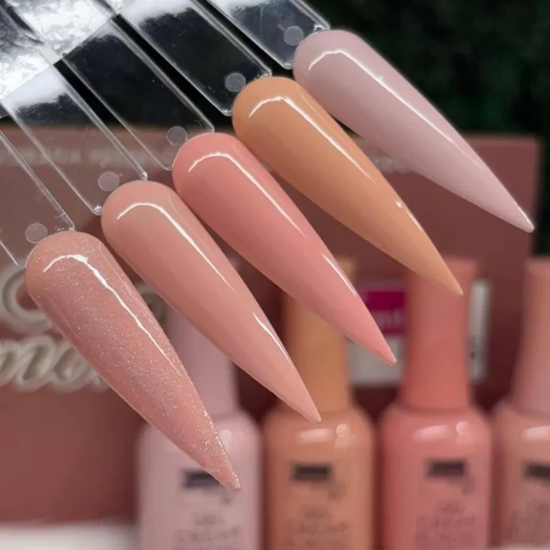 Gel Cream Almond nude Fantasy Nails