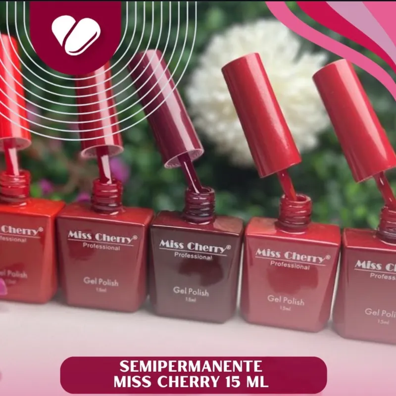 Gel rojo miss cherry 