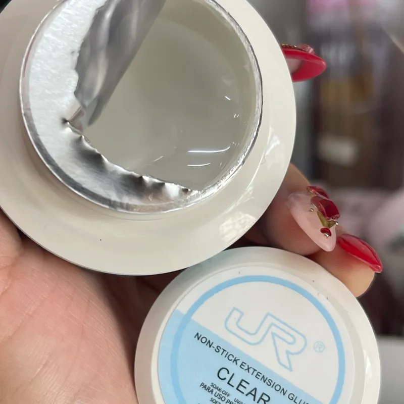 Gel sólido con gel de construcción 