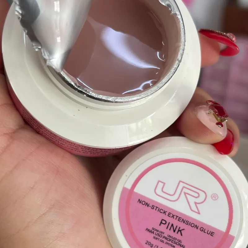 Gel sólido con gel de construcción 