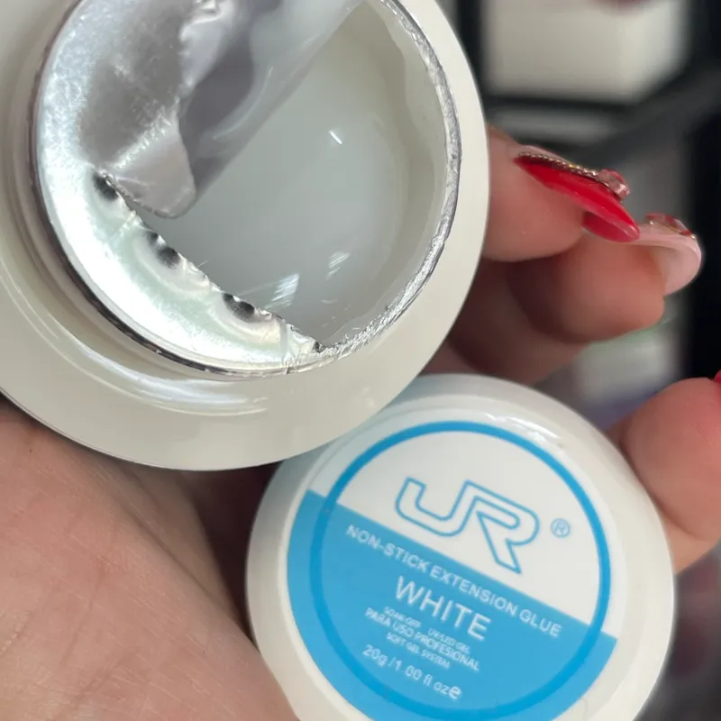 Gel sólido con gel de construcción 