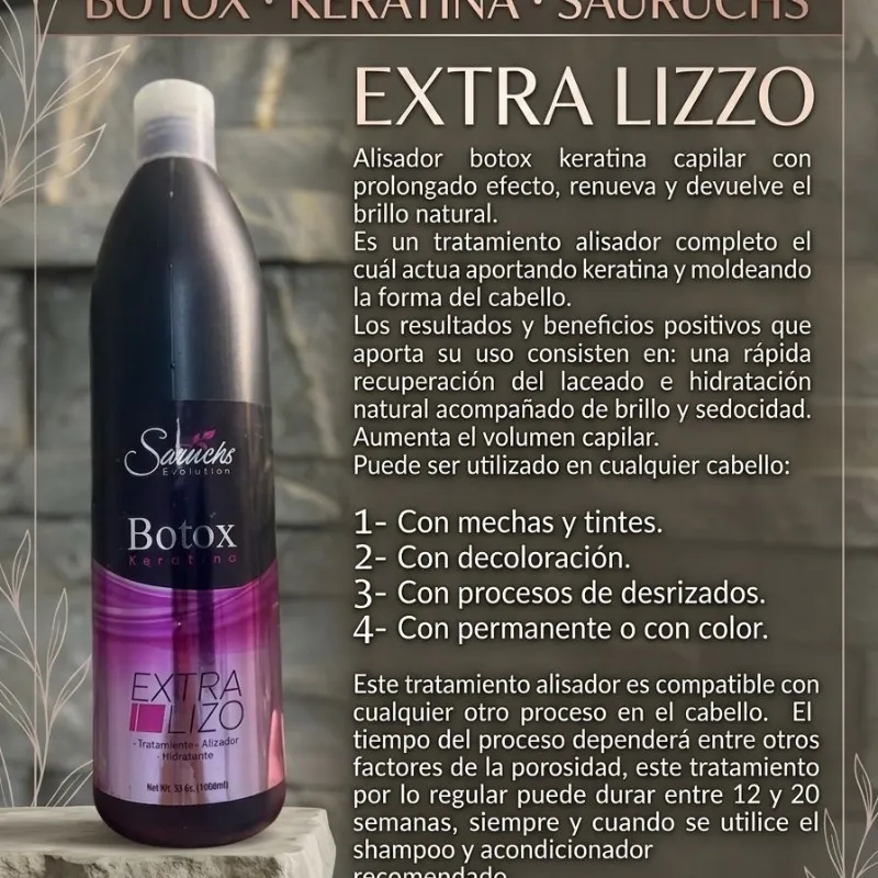 Keratina con Botox Saruchs