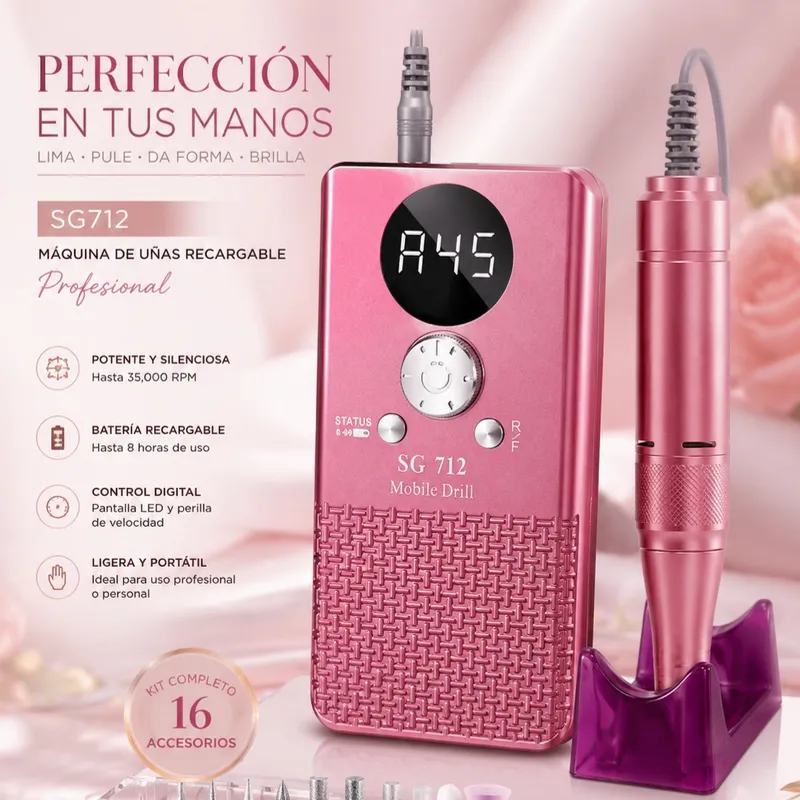 Máquina recargable 45mil rpm