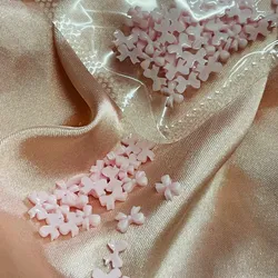 Mini lazos rosa pastel