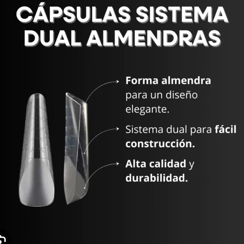 Moldes dual almendra