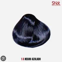 Negro azulado