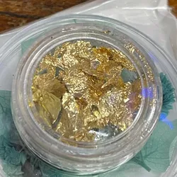 Papel oro arrugado 