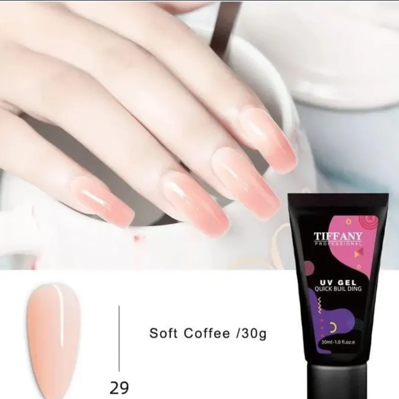 Polygel tiffany café claro