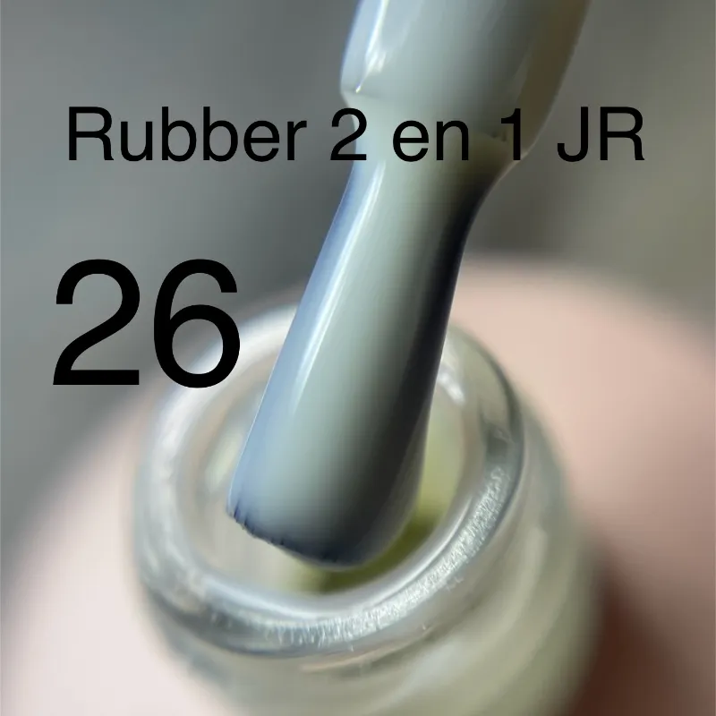 Rubber 2 en 1 