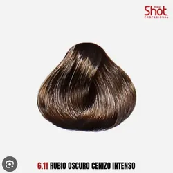 Rubio oscuro cenizo intenso