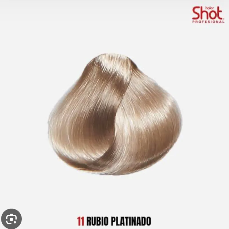Rubio platinado