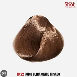 Rubio ultra claro irisado