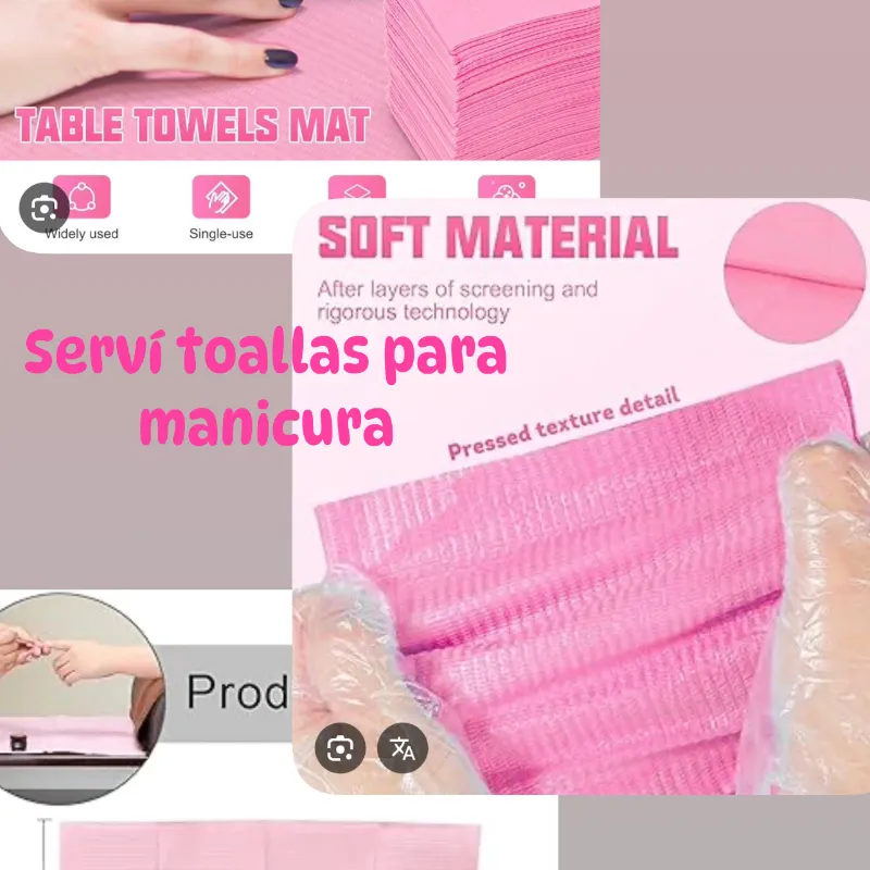 Serví toallas 
