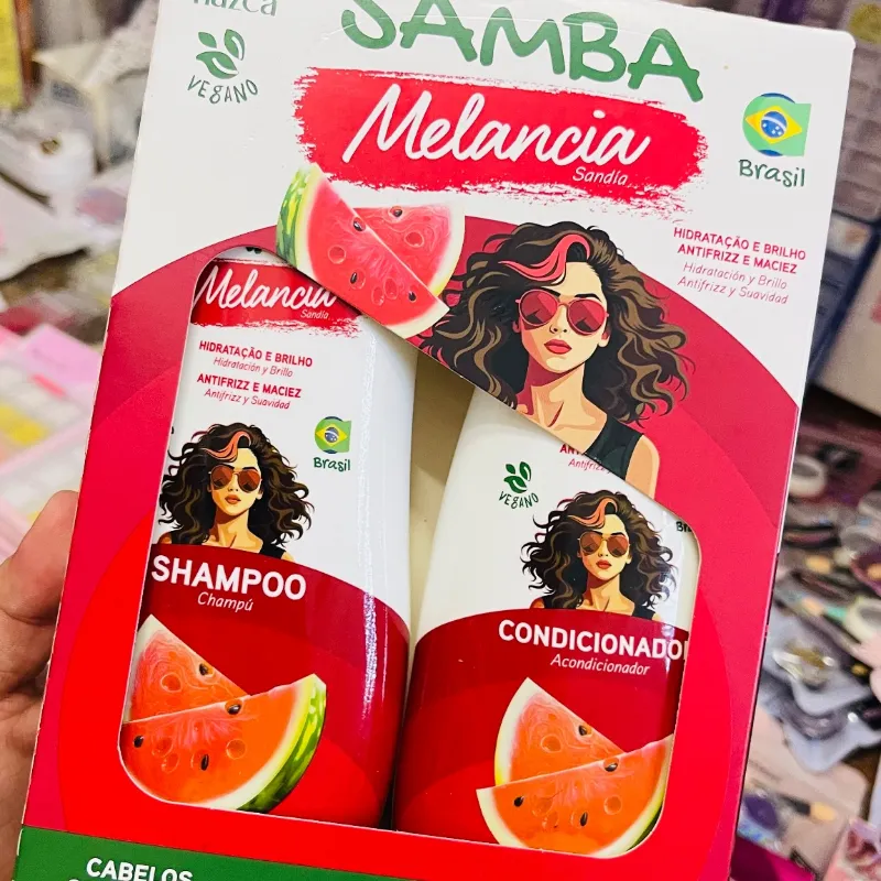 Shampoo y acondicionador Samba melancia