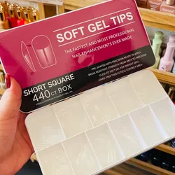 Soft gel cuadradas