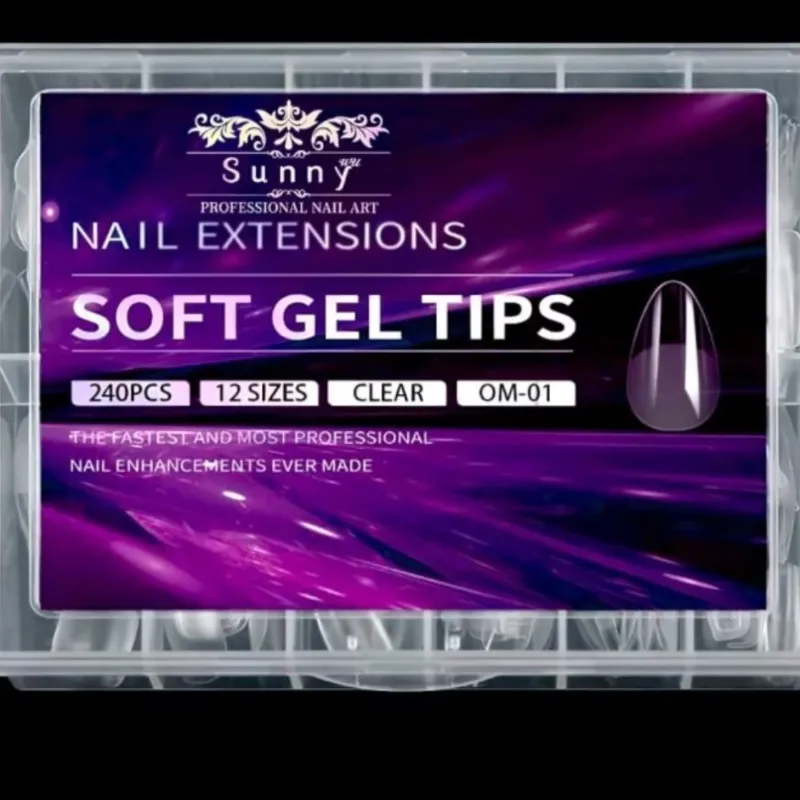 Uñas almendra soft gel