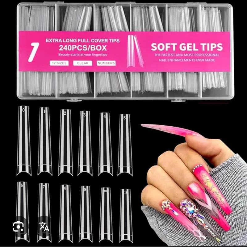 Uñas coffin 