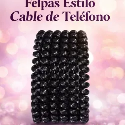 Felpa de cable de teléfono