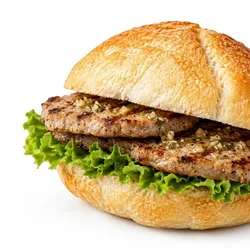 Pan con Bistec. C