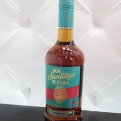 RON SANTIAGO DE CUBA 8 AÑOS ( 700ML)