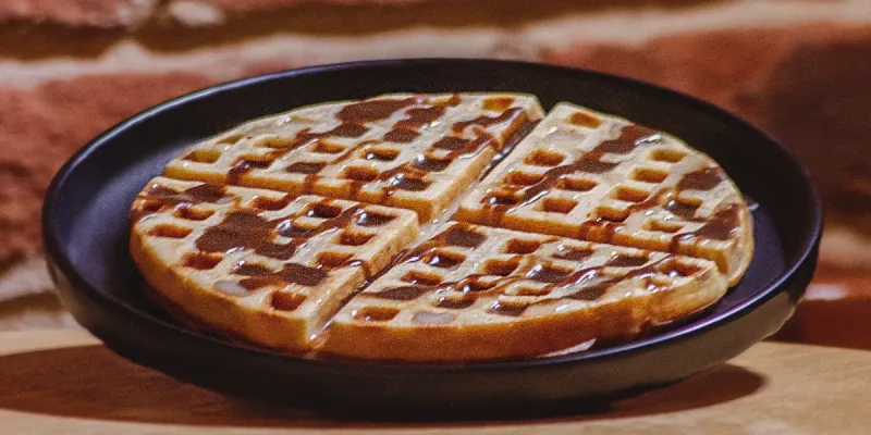 WAFFLE CON NUTELLA
