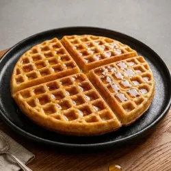 WAFFLE CON MIEL