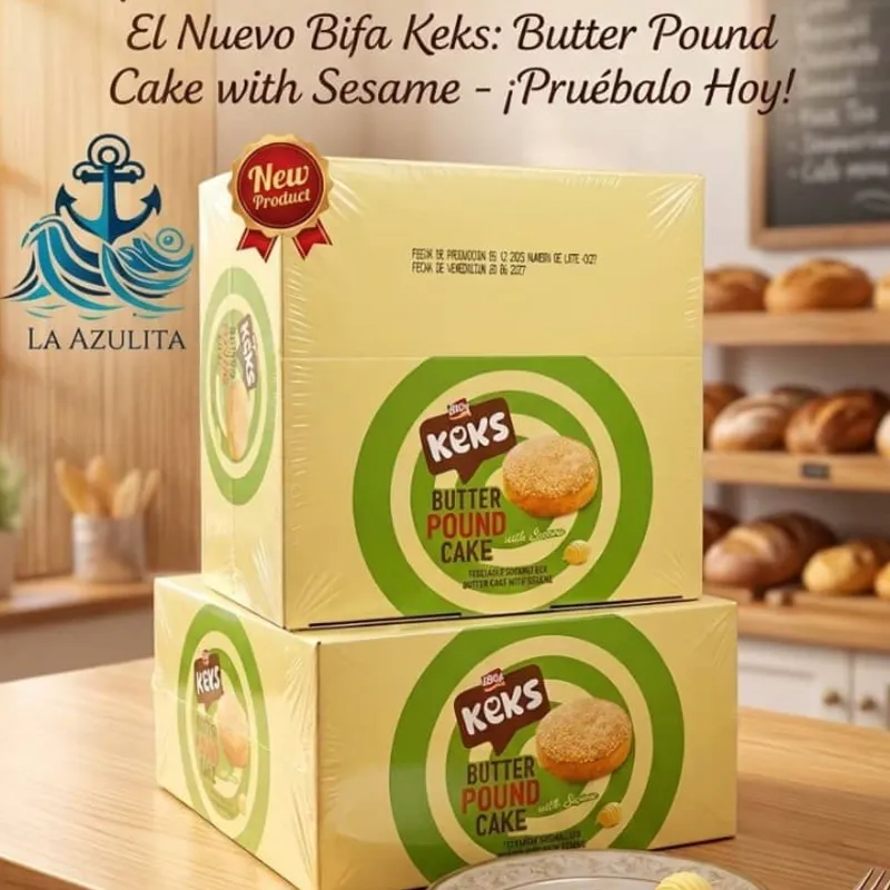 Bifa Keks Butter Pound Cake con Sésamo