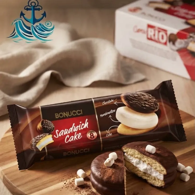 Bonucci Sandwich Cake Chocolate con Malvavisco
