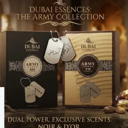 Dubai Essences Army Collection Noir & D'Or