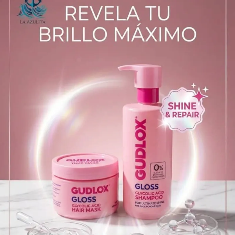 Gudlox Hair Care: Shampoos y tratamiento