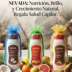 Set de Shampoo, acondicionador y crema para pies NEVADA